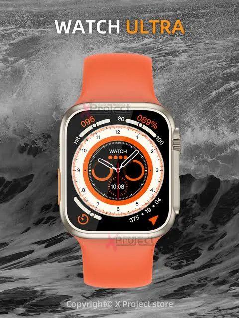 Z66 Ultra Watch 8 Series | 45mm | Best Price | Ocean Silicone Strap | Water Resistant | Sport Watch | Bluetooth Calling | Best Watch